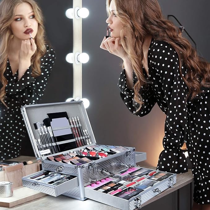 VolksRose All In One Makeup Kit - Multi-Purpose Makeup Surprise Gift Set & Beauty Essentials for Beginners