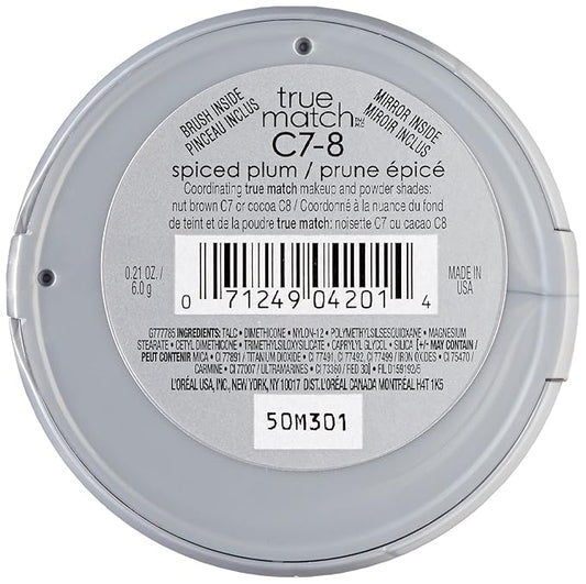 L’Oréal Paris True Match Super-Blendable Blush, Spiced Plum, 0.21 oz. (Pack of 2)