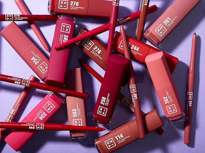 3Ina The Longwear Lipstick - 444 Lilac for Women - 0.20 oz Lipstick