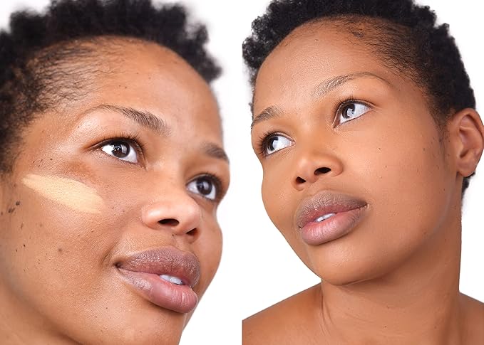 Loves-You-Back 3in1 Mineral Powder Foundation (CARAMEL 2) | Designed for acne-prone, sensitive skin | 3IN1 - Concealer, Foundation + Powder | No skin agitation with calming Zinc Oxide