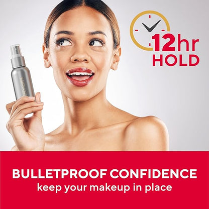 Mirabella Bulletproof Matte Setting Spray for Makeup, Finishing Spray for Makeup Locks in Foundation with a Weightless, Long-Lasting Finish, Setting Spray for Oily Skin is Suitable for All Skin Types