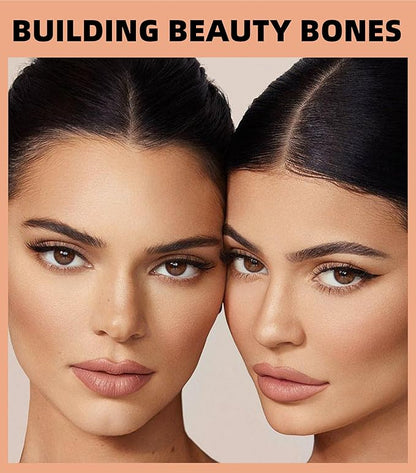 Erinde Bronzer Pressed Powder, Matte Bronzer Face Powder Natural Contour Makeup, Lightweight, Blends Easily, Longwear, Facial Compact Bronzing Powder for Contouring and Sun Kissed Makeup Finish, 01