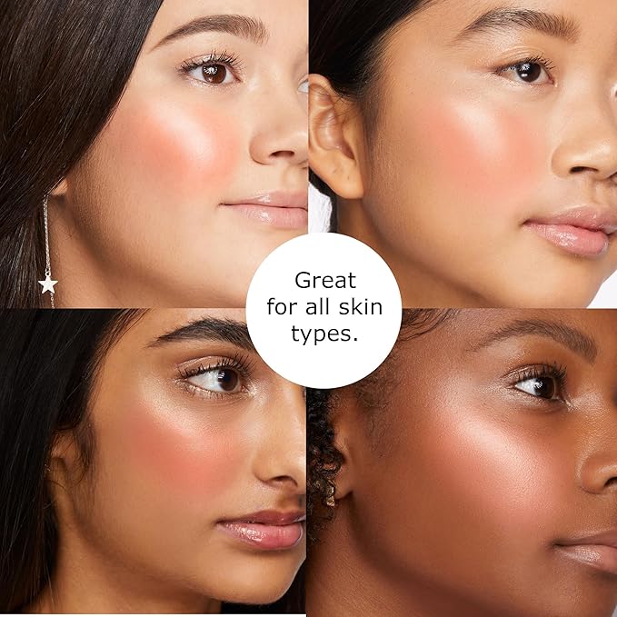 Frilliance Cheek Duo, Sheer Rosy Glow Highlighter Tint, Cruelty Free Hypoallergenic for Teens of All Skin Types
