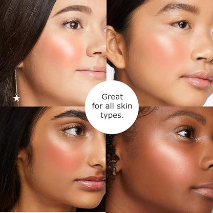 Frilliance Cheek Duo, Sheer Rosy Glow Highlighter Tint, Cruelty Free Hypoallergenic for Teens of All Skin Types