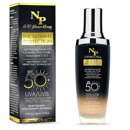 Tinted Moisturizer with SPF50+ for Youthful Radiance and Advanced UV Protection, 16 oz.