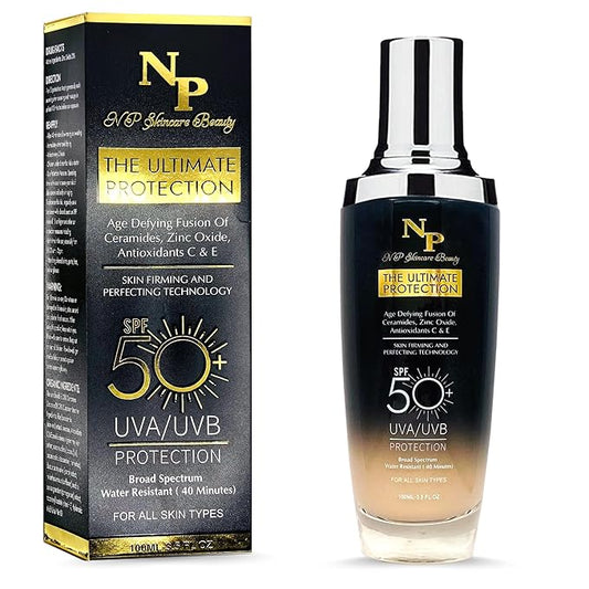 Tinted Moisturizer with SPF50+ for Youthful Radiance and Advanced UV Protection, 16 oz.
