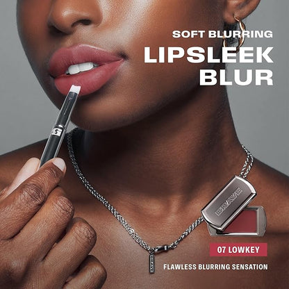BRAYE LIPSLEEK BLUR | Blush for Cheeks & Lips, Korean Makeup Blush, Cool Lip and Cheek Balm, Vegan Cream, Lightweight w/Blendable & Buildable Makeup, Natural Look 07 LOWKEY 0.08oz