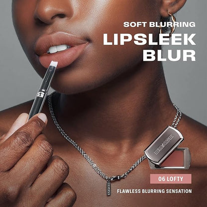 BRAYE LIPSLEEK BLUR | Blush for Cheeks & Lips, Korean Makeup Blush, Cool Lip and Cheek Balm, Vegan Cream, Lightweight w/Blendable & Buildable Makeup, Natural Look 06 LOFTY 0.08oz