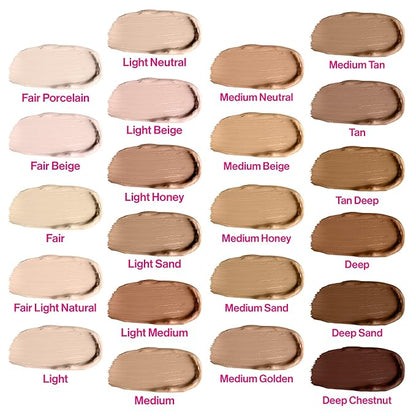 wet n wild Mega Last Incognito All-Day Full Coverage Liquid Matte Concealer Bundle, Fair Beige & Light Beige, 0.18 Ounce Each