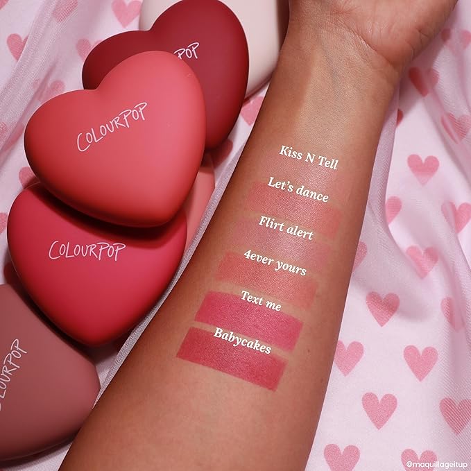 ColourPop Silky Powder Blush - Long-Wear Blush for Cheeks with Medium-Buildable Coverage - Leaves Skin with a Soft, Matte Finish - Text Me (0.16 oz)
