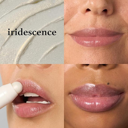 Julep Line & Shine It's Balm: Tinted Lip Balm + Buildable Lip Color - Iridescence, With a Trace Retractable Creamy Long-Lasting Liner Clear as Day, So Plush Girl Crush Lip Gloss