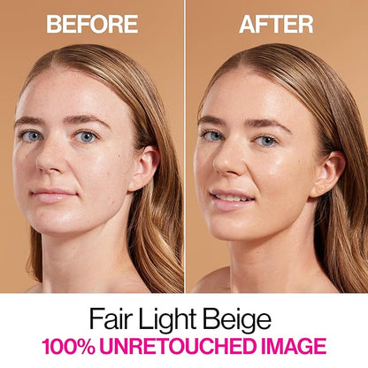 wet n wild Bare Focus Skin Tint, 5% Niacinamide Enriched, Buildable Sheer Lightweight Coverage, Natural Radiant Finish, Hyaluronic & Vitamin Hydration Boost, Cruelty-Free & Vegan-Fair Light Beige