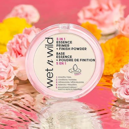 wet n wild 5 In 1 Essence Primer + Finish Powder (Pack of 2)