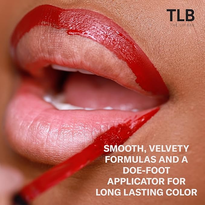 The Lip Bar - Nonstop Liquid Matte Lipstick, Curlfriend (Mauve Pink) - High Pigment - One Swipe - Long Lasting - Jojoba Oil & Vitamin E - Vegan & Cruelty Free - Makeup & Cosmetics - .24 fl oz