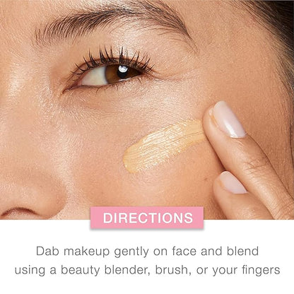 Neutrogena Healthy Skin Liquid Makeup Foundation with Broad Spectrum SPF 20 Sunscreen, Medium Coverage Foundation with Nourishing Pro-Vitamin B5, Natural Ivory 20, 1 fl. oz