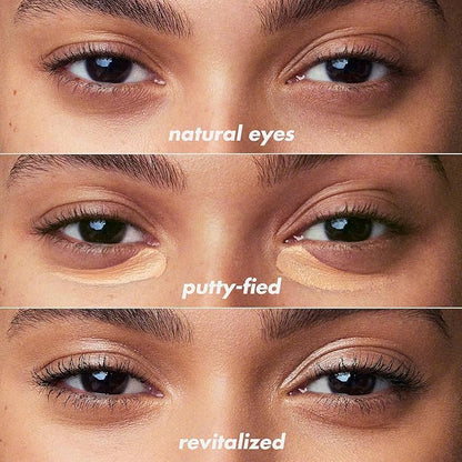 e.l.f. Putty Color-Correcting Eye Brightener, Under-eye Brightener & Primer Reduces Appearance Of Dark Circles, Vegan & Cruelty-Free, Medium/Tan