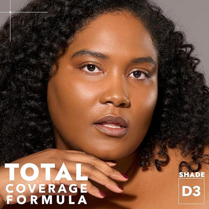 Cover FX Discoloration Kit: Total Coverage Cream Foundation - D3 + Skin Discovered Longwear Concealer, D2 - Full Coverage