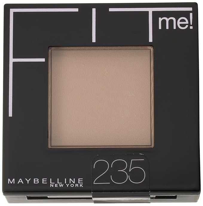 Maybelline New York Fit Me! Powder, 235 Pure Beige, 0.3 Ounce