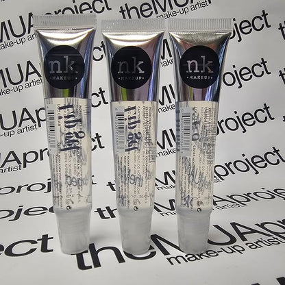 3 Pack Bundle of Clear Lip Gels - Hydrating Lip Glosses to nourish your lips with Vitamin E, Super Glossy and Thick.