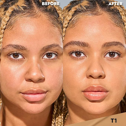 Cover FX Discoloration Kit: Total Coverage Cream Foundation - T2 + Skin Discovered Longwear Concealer, T1 - Full Coverage
