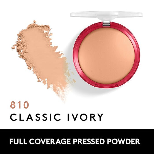COVERGIRL Outlast Extreme Wear Pressed Powder, Face Powder, Natural, 0.38 Fl Oz, Pressed Powder, Full Coverage Powder, Finishing Powder, Lightweight, Controls Shine, Variety of Shades (Pack of 2)