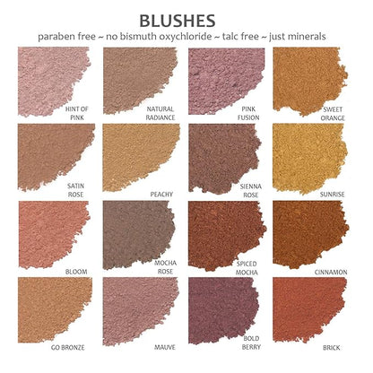 Demure Mineral Make Up Blush, Loose Powder Makeup, Natural Makeup, Blush Makeup, Professional Makeup, Cruelty Free Makeup, Blush Powder By Demure (Pink Fusion)