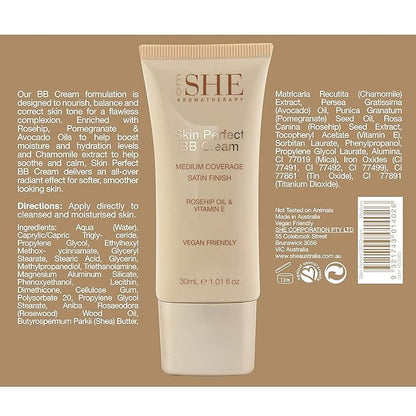 Om She Aromatherapy Skin Perfect BB Cream - Medium