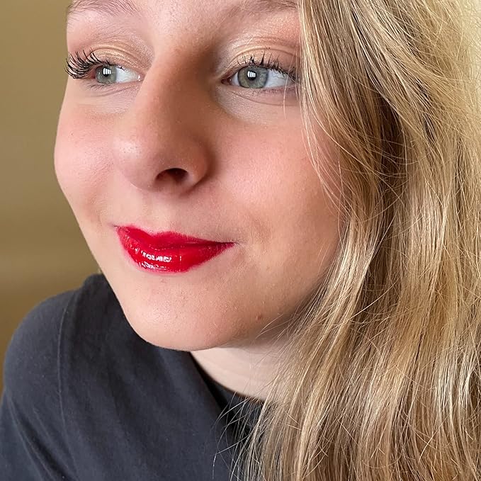 Premium Retro Red Lip Gloss | New Lip Plumping Formula | Perfect Texture, Coverage and Shine | R U Reddy?…