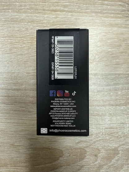 PHOERA Foundation Pressed Face Powder, Soft Focus Setting Powder, Silky Powder For Creating Without Shine, Smooths Pores & Lines, Up to 24H Wear Oil Control,0.28 Oz (003 Mint Green)