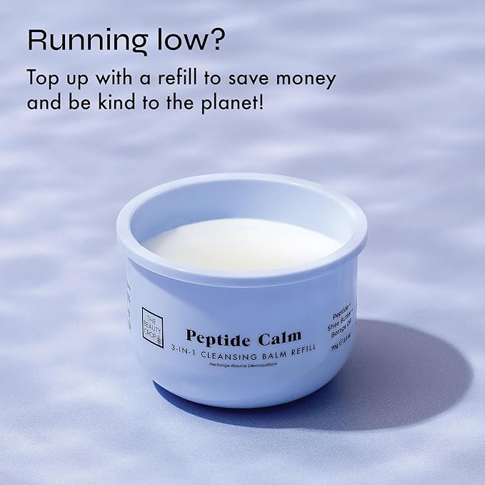 The Beauty Crop Peptide Refillable Cleansing Balm - Nourishing & Hydrating - 100 ml