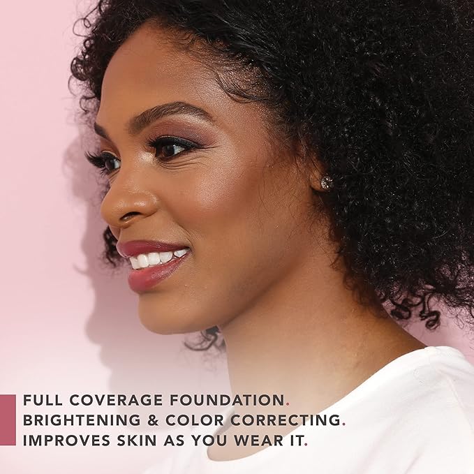 Doll 10 T.C.E. Super Coverage Serum Makeup - Full Coverage Foundation Color Correcting Brightening (Fair Light)