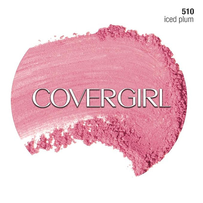 COVERGIRL Classic Powder Blush, Iced Plum, 0.3 Fl Oz, 2 Count (Pack of 4)