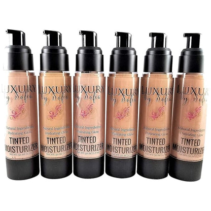 Tinted Moisturizer | Organic & Natural Ingredients | Moisturizes, Brightens, Smooths & Plumps Skin | Deep Skin Hydration With Certified, Skin-Friendly & Safe Properties (Toffee)