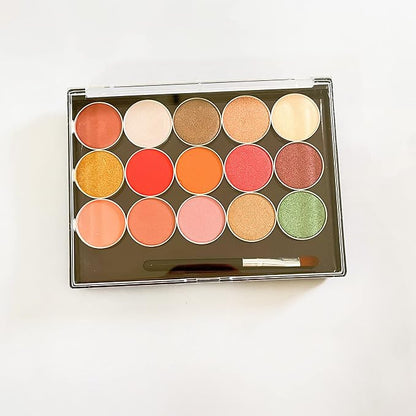 Medium Size Empty Magnetic Makeup Eyeshadow Palette with Clear Top- Organize, Depot DIY Your Own Palette 5.6‘x 4.33''