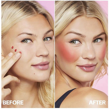 Liquid Blush, Multi-Use Make Up for Cheeks & Lips, High Pigment Matte Blush, Silky Creamy & Blendable Color for Highlighting Contour, Creating a Natural Moisturizing Finish