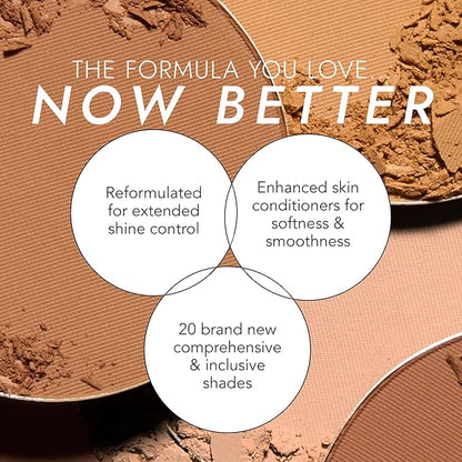 COVER FX Pressed Mineral Foundation - Shade T4 - Weightless Powder Foundation - Buildable Light to Full Coverage - Matte Finish - All Skin Types