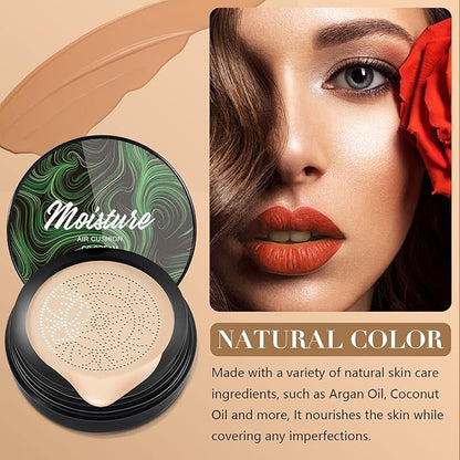 Air Cushion CC Cream, Innovative Concealer Mushroom Head Liquid Foundation, Cover Concealer CC Cream