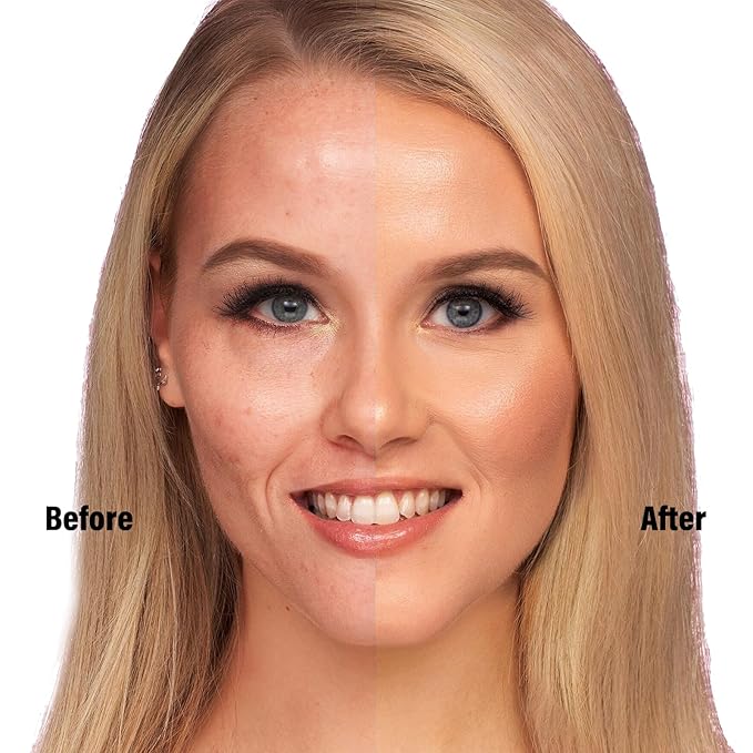 Boobeen Full Coverage Foundation Stick, Cream Foundation Makeup With Brush, Longwear Concealer And Contour Stick With Matte Finish To Cover Blemishes