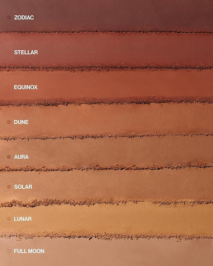 MAKE Beauty Skin Mimetic Microsuede Bronzer Powder - Matte Bronzing Powder Contour, Buildable Formula, Non Comedogenic, Long Lasting Color. Shade - Full Moon, for Fair Skin