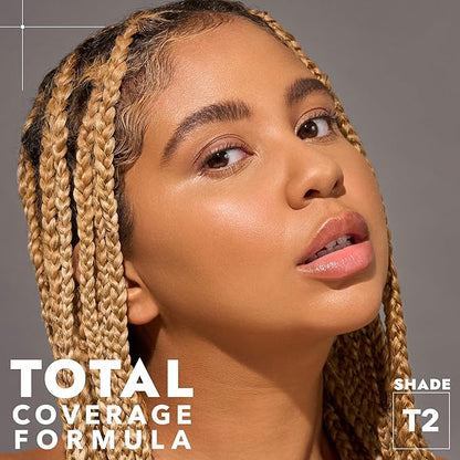Cover FX Discoloration Kit: Total Coverage Cream Foundation - T2 + Skin Discovered Longwear Concealer, T1 - Full Coverage