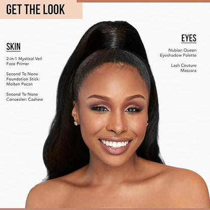 Glamazon Second to None Foundation Stick, Molten Pecan, Light-to-Full Coverage, Weightless Makeup With a Glowy Natural Finish