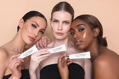 StudioMakeup Illuminating Tinted BB Cream – 1 fl oz / 30 mL Light to Medium Coverage BB Cream Foundation - Lightweight Foundation with Hydrating and Illuminating Hyaluronic Acid - For All Skin Types