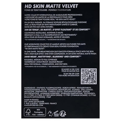 HD Skin Matte Powder Foundation - 2N26 by Make Up For Ever for Women - 0.38 oz Foundation