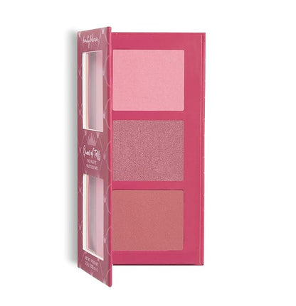 Beauty Bakerie Brownie Bar + Queen of Tarts Bar Mini Makeup Palette, Three Universal Shades of Blushes Makeup, Travel Size, 2 Pack Bundle