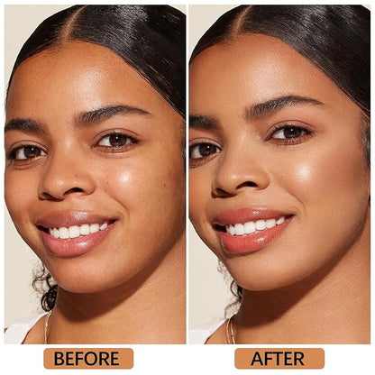 Matte Foundation Stick,Long Wear Multi-Use Face Makeup and Contour Stick for Natural,Lightweight,Waterproof