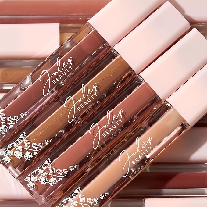 Julep So Plush Plumping Lip Gloss – High-Shine, Non-Sticky Lip Color - Vitamin E for Soothing & Repair – Cruelty-Free, Moisturizing Gloss – Coffee First