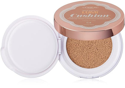 L'Oréal Paris True Match Lumi Cushion Foundation, C4 Shell Beige, 0.51 oz.