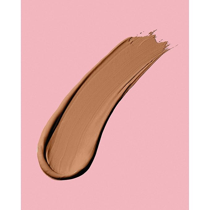 Neutrogena Healthy Skin Radiant Brightening Cream Concealer with Peptides & Vitamin E Antioxidant, Lightweight Perfecting Concealer Cream, Non-Comedogenic, Chai Deep 01 with warm undertones, 0.24 oz