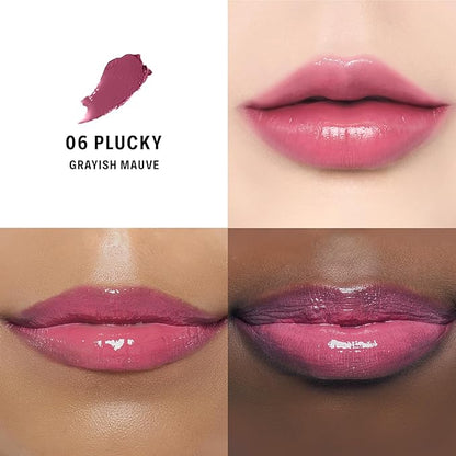 BRAYE LIPSLEEK | Blush for Cheeks & Lips, Korean Makeup Blush, Cool Lip and Cheek Balm, Vegan Cream, Lightweight w/Blendable & Buildable Makeup, Natural Look 06 PLUCKY 0.08oz