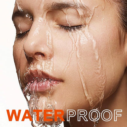 2pcs Matte Liquid Foundation,Full Coverage,Flawless Makeup, Minimizes Pores,Lightweight, 24Hr Long Wear,Waterproof,Oil-Control,Sweat-Proof